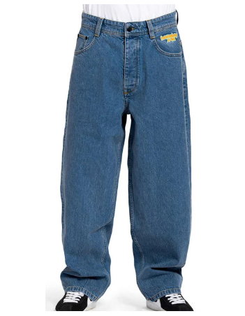 HomeBoy X-Tra Monster - Denim washed blue - Men's Pants - Miniature Photo 1
