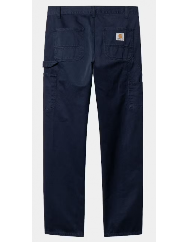 Carhartt Wip Ruck Single Knee Pant - Atom Blue Washed - Pantalon Homme  - Cover Photo 1