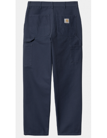 Carhartt WIP Single Knee - Blue Rinsed - Men's Pants - Miniature Photo 1
