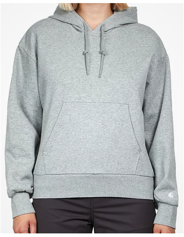 Carhartt Wip W' Hooded Casey - Grey Heather / Silver - Product Photo 1