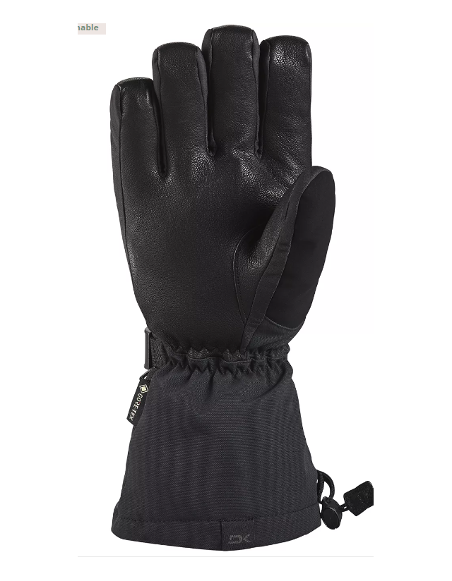 Dakine Leather Titan Gore-Tex Gloves – Black - Ski & Snowboard Gloves  - Cover Photo 2