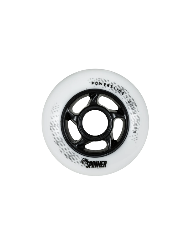 Powerslide Wheels Spinner 84mm / 85a - 4pack - Rollerblades Räder  - Cover Photo 2