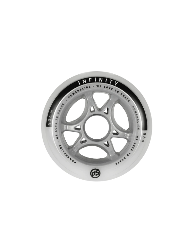 Powerslide Wheels Infinity 90mm / 85a - 4pack - Rollerblades Wheels  - Cover Photo 1