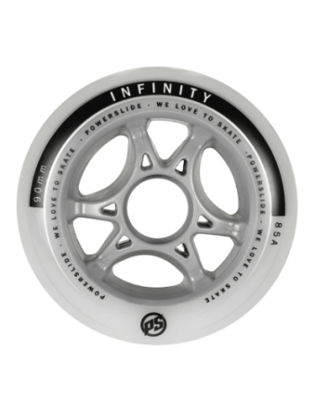 Powerslide Wheels Infinity 90mm / 85A - 4Pack - Rollerblades Wheels - Miniature Photo 1