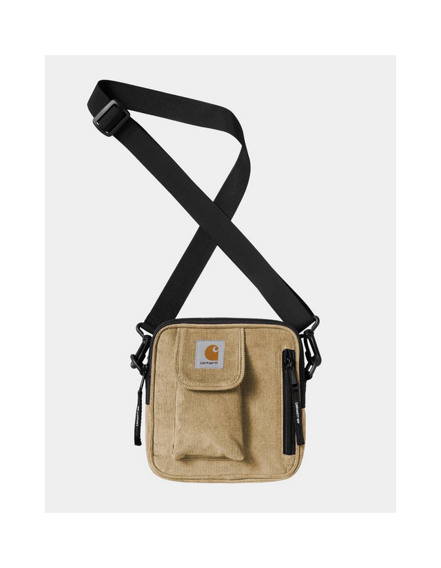 Carhartt Wip Essentials Cord Bag - Dusy H Brown - Sacoche  - Cover Photo 1