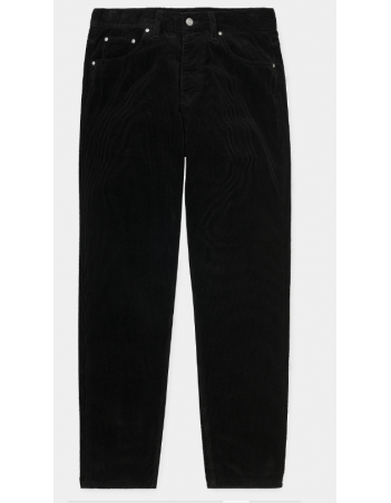 Carhartt WIP Newel Pant Cord - Black - Pantalon Homme - Miniature Photo 2