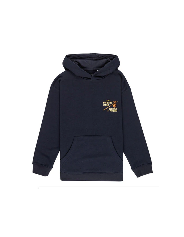 Element Timber Roam Hood Youth - Eclipse Navy - Sweat Enfant  - Cover Photo 2