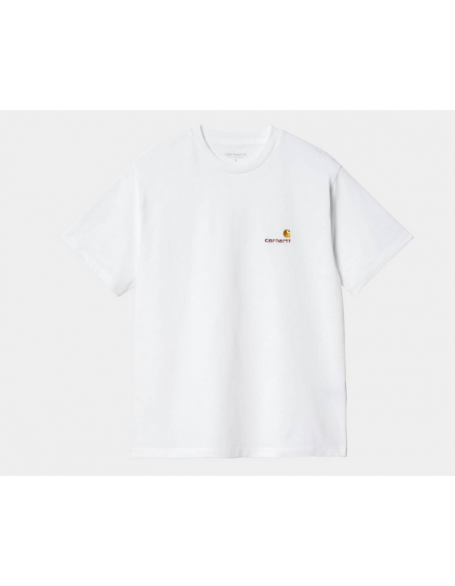 Carhartt WIP W' S/S American Script T-shirt - White