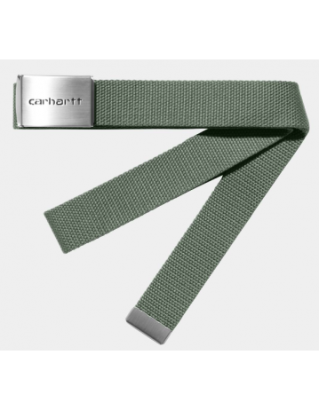 Carhartt Wip Clip Belt Chrome - Park - Product Photo 1