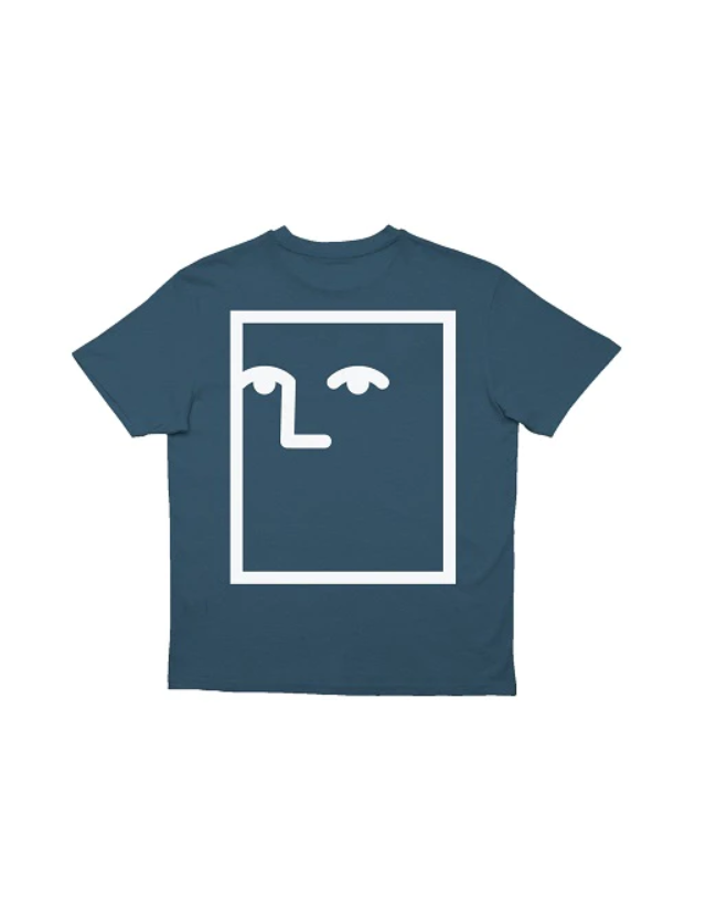 Nnsns Clothing Blockhead T-Shirt - Petrol - Men's T-Shirt  - Cover Photo 1