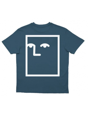 NNSNS Clothing Blockhead T-shirt - Petrol - Men's T-Shirt - Miniature Photo 1