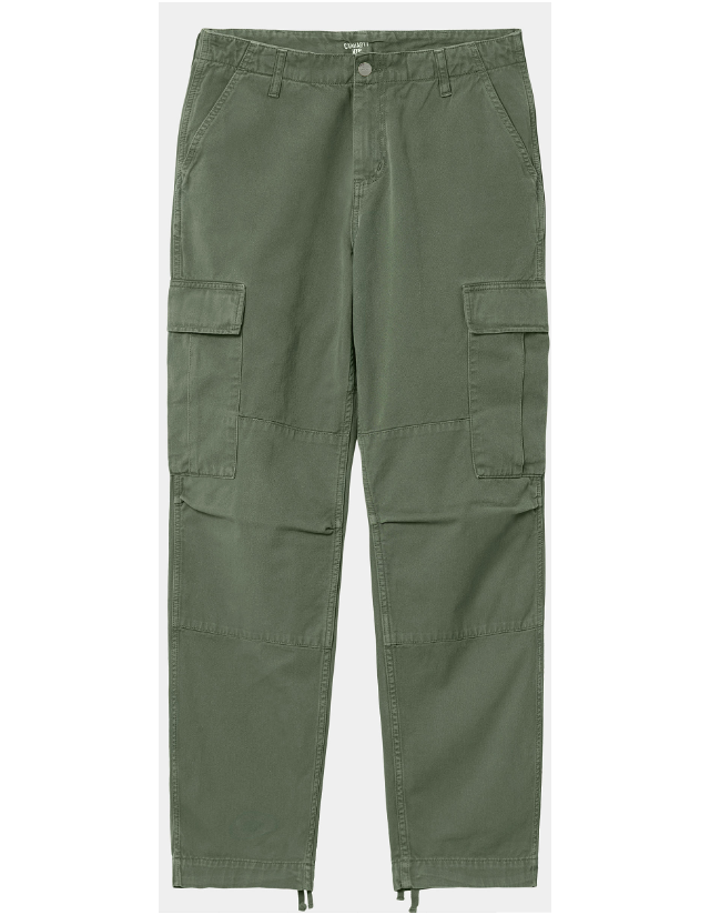 Carhartt Wip Regular Cargo Pant - Dollar Green - Men's Pants  - Cover Photo 2