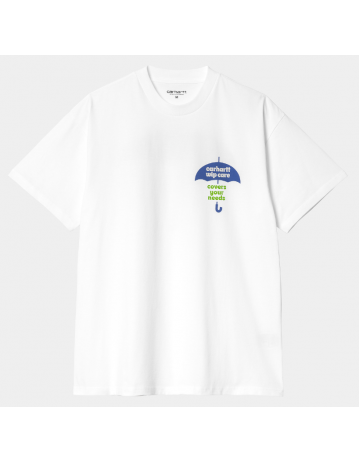 Carhartt Wip Covers T-Shirt - White - Product Photo 1