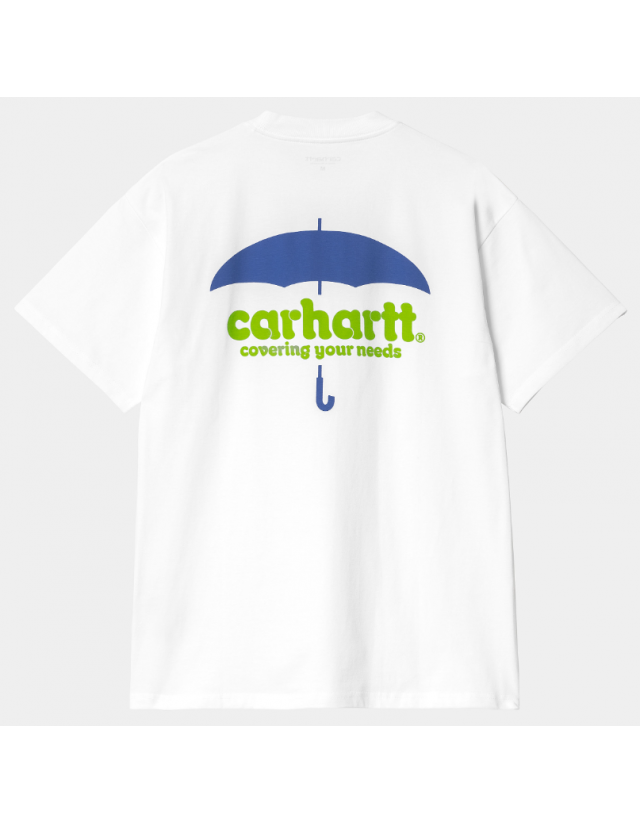 Carhartt Wip Covers T-Shirt - White - Men's T-Shirt  - Cover Photo 2
