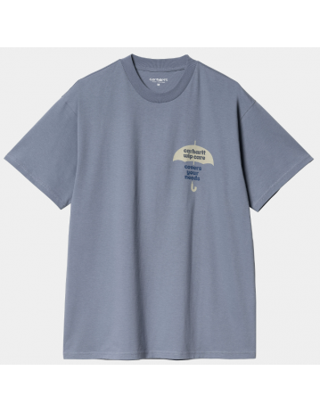 Carhartt Wip Covers T-Shirt - Bay Blue - Product Photo 2