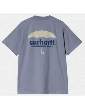 Carhartt Wip Covers T-Shirt - Bay Blue - Product Photo 1