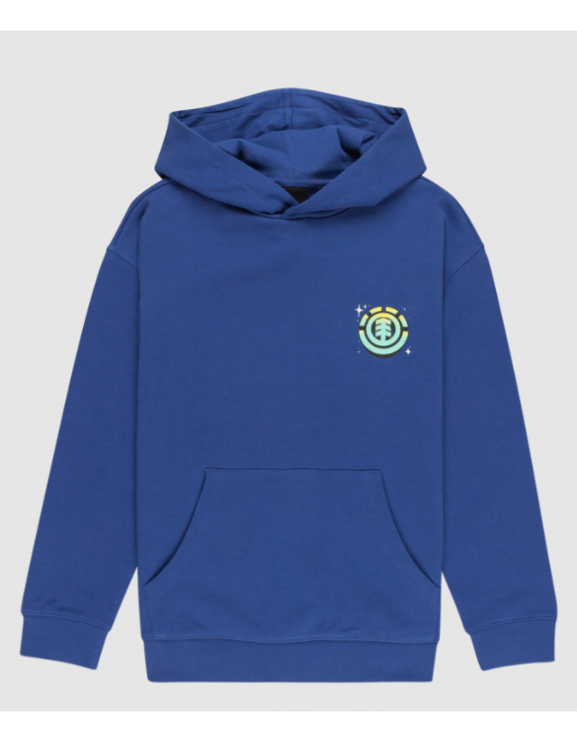 Element Beam Up Hood Youth - Nouvean Navy - Sweat Enfant  - Cover Photo 2