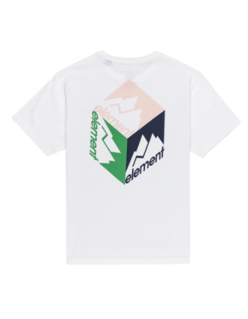Element Joint Cube S/S T-Shirt Youth - Optic White - Product Photo 1