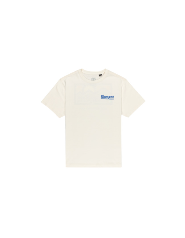 Element Sunup S/S T-Shirt Youth - Egret - T-Shirt Enfant  - Cover Photo 2