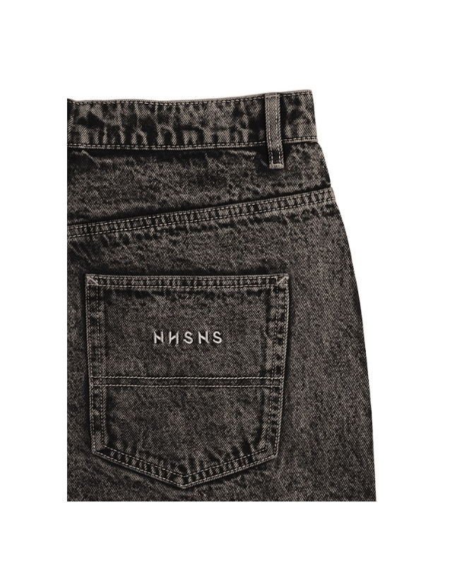 Nnsns Clothing Bigfoot - Black Acid Washed - Pantalon Homme  - Cover Photo 3