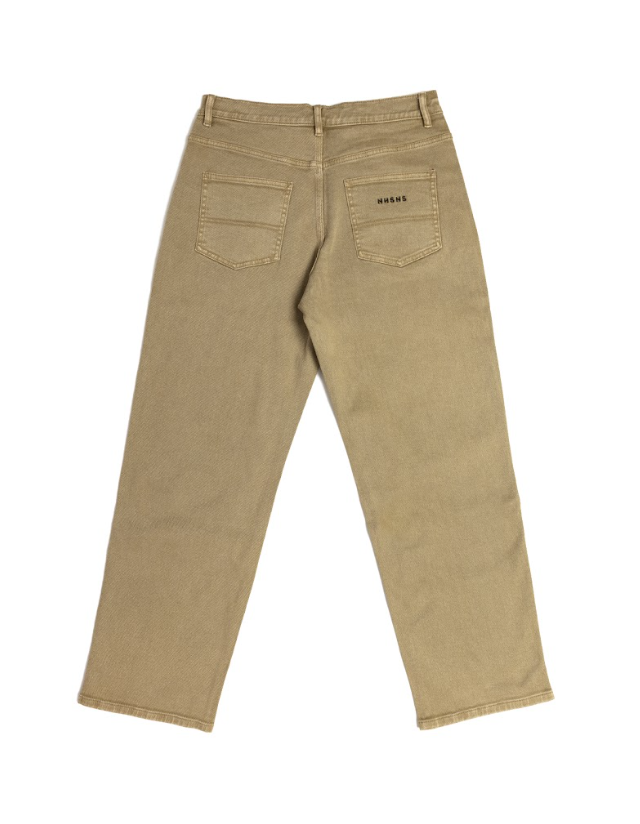 Nnsns Clothing Bigfoot - Superstretch Beige Canvas - Pantalon Homme  - Cover Photo 1