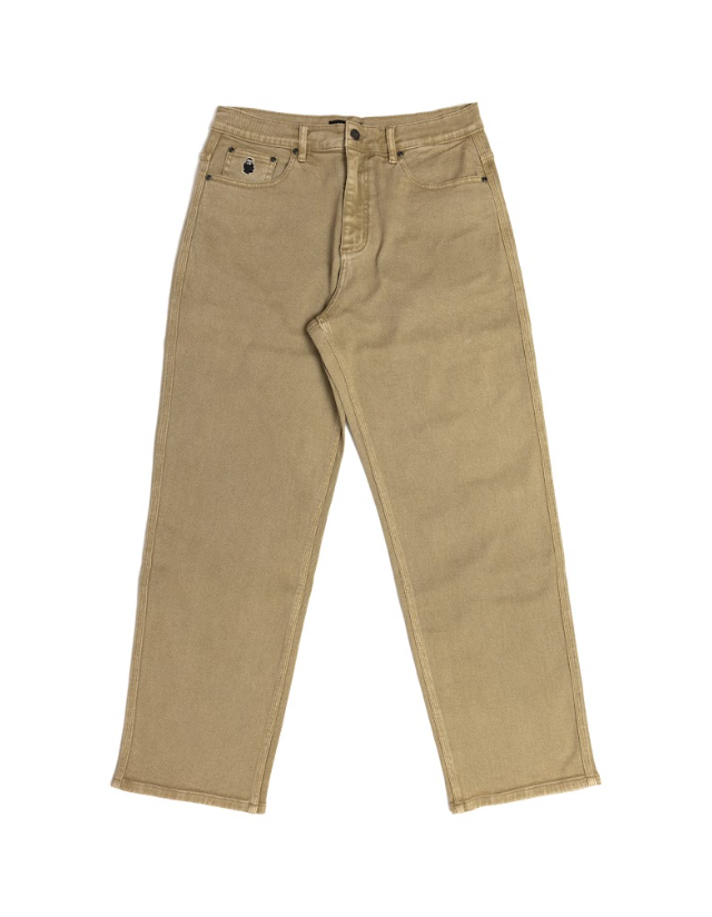 Nnsns Clothing Bigfoot - Superstretch Beige Canvas - Pantalon Homme  - Cover Photo 4