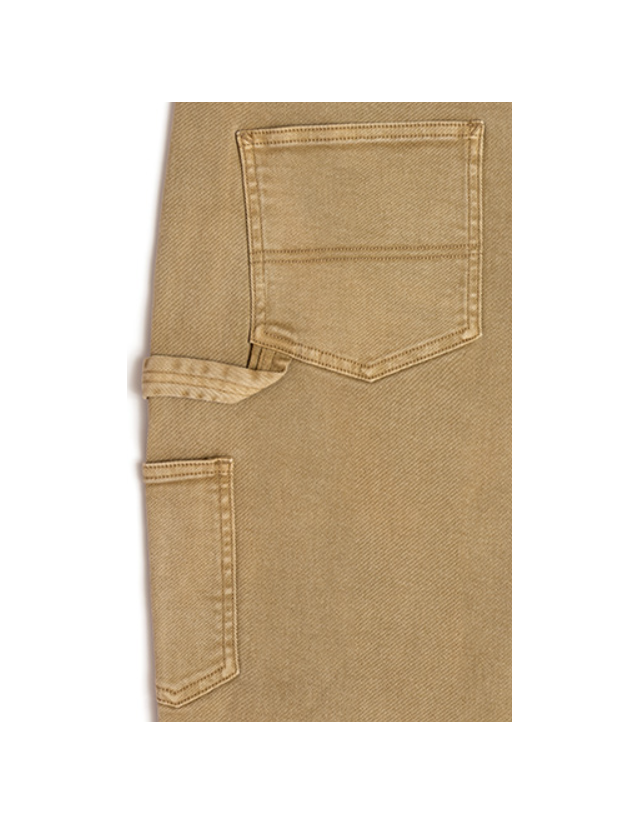 Nnsns Clothing Yeti - Superstretch Beige Canvas - Pantalon Homme  - Cover Photo 2