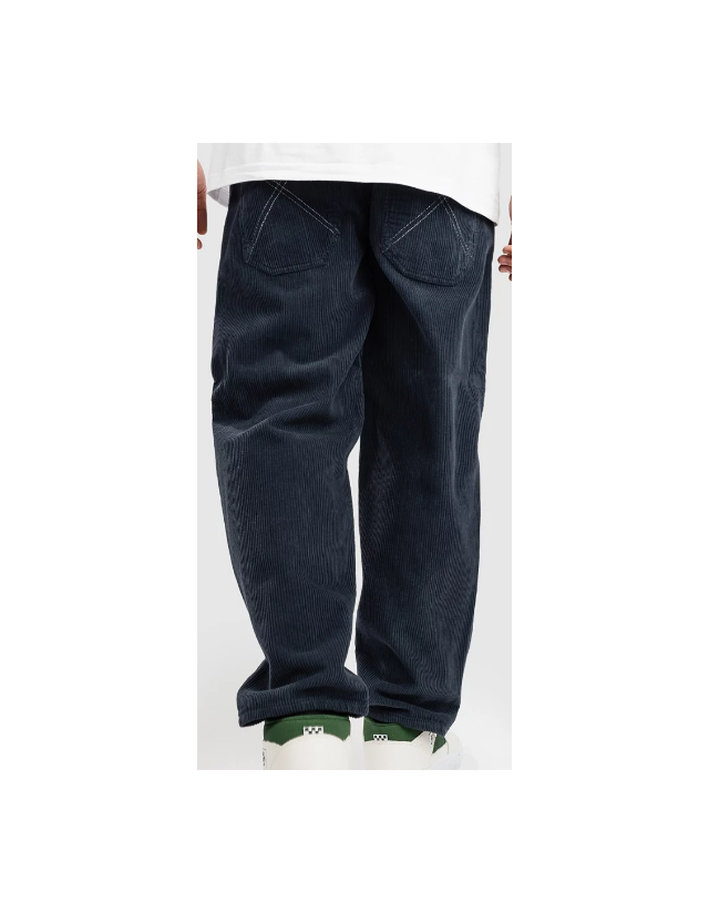 Homeboy X-Tra Baggy Cord Pants - Navy - Men's Pants  - Cover Photo 1