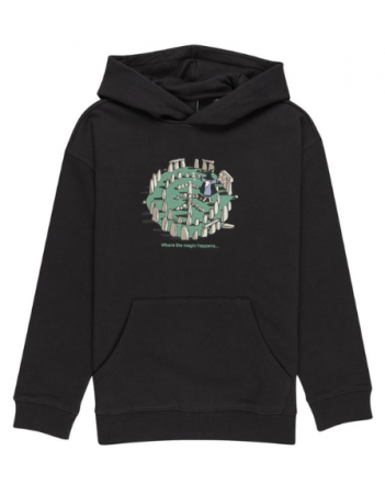 Element Magical Places Hood Youth - Off Black