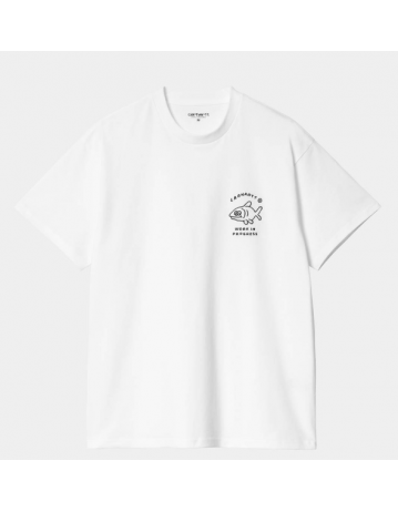 Carhartt Wip Icons T-Shirt - White / Black - Product Photo 1