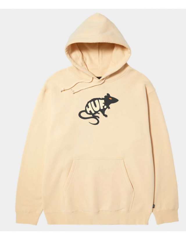 Huf Mans Best Friend Hoodie - Wheat - Sweat Homme  - Cover Photo 1