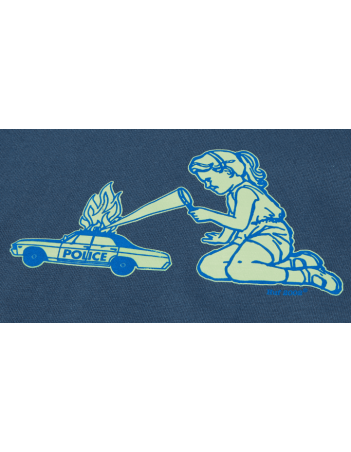 HUF Playtime T-shirt - Slate blue - Herren T-Shirt - Miniature Photo 2