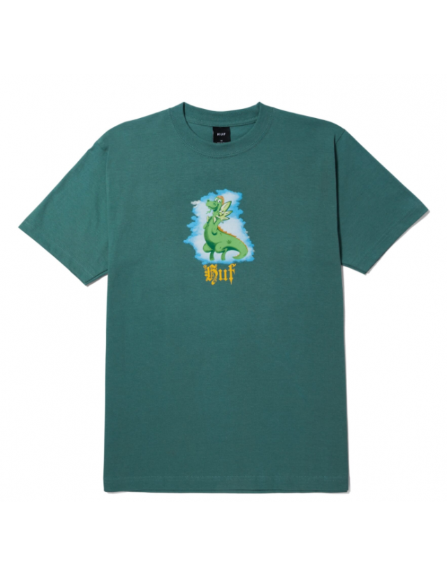 Huf Fairy Tale T-Shirt - Sage - T-Shirt Voor Heren  - Cover Photo 1