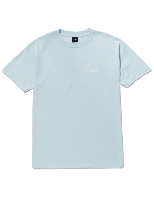 Huf Set Tt S/S Tee - Powder Blue - Men's T-Shirt  - Cover Photo 2
