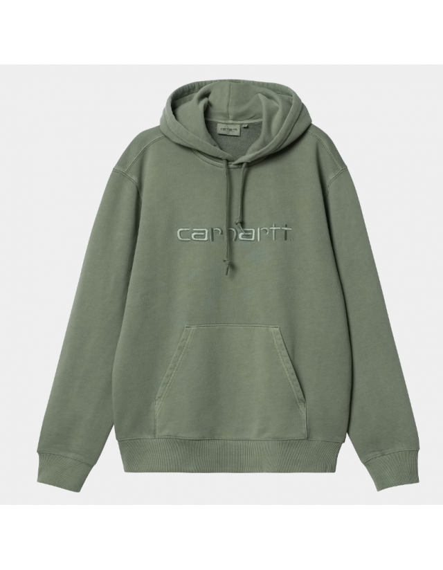 Carhartt Wip Hooded Duster Sweat - Park - Sweat Homme  - Cover Photo 1