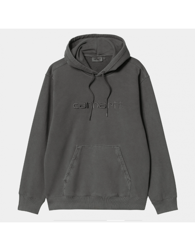 Carhartt Wip Hooded Duster Sweat - Black - Sweat Homme  - Cover Photo 1
