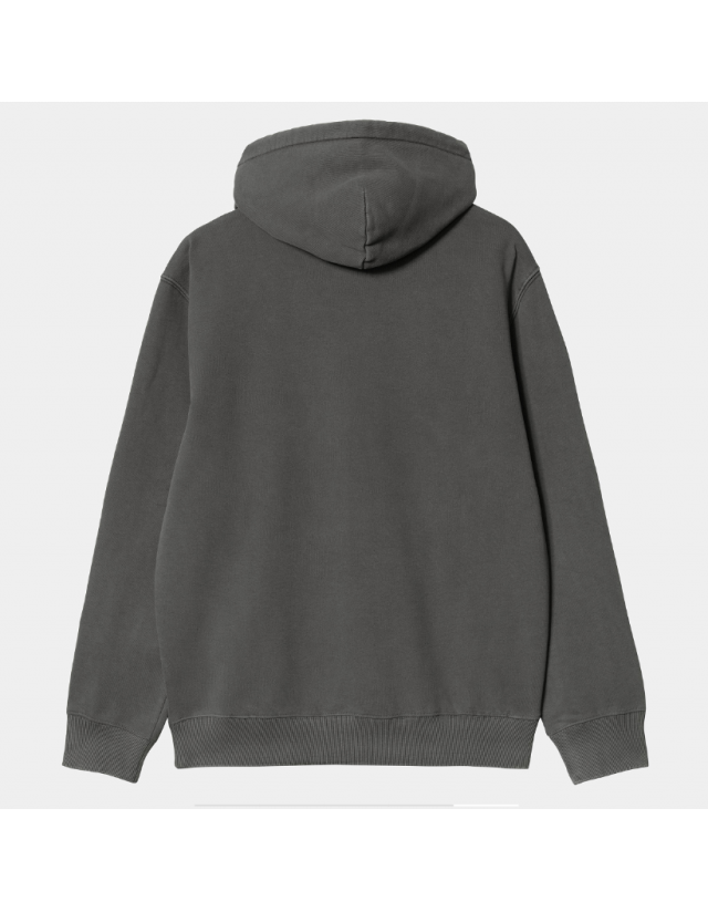 Carhartt Wip Hooded Duster Sweat - Black - Sweat Homme  - Cover Photo 2
