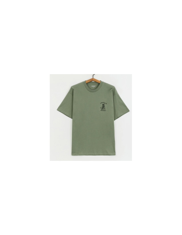 Carhartt Wip S/S Icons T-Shirt - Park / Black - T-Shirt Voor Heren  - Cover Photo 1
