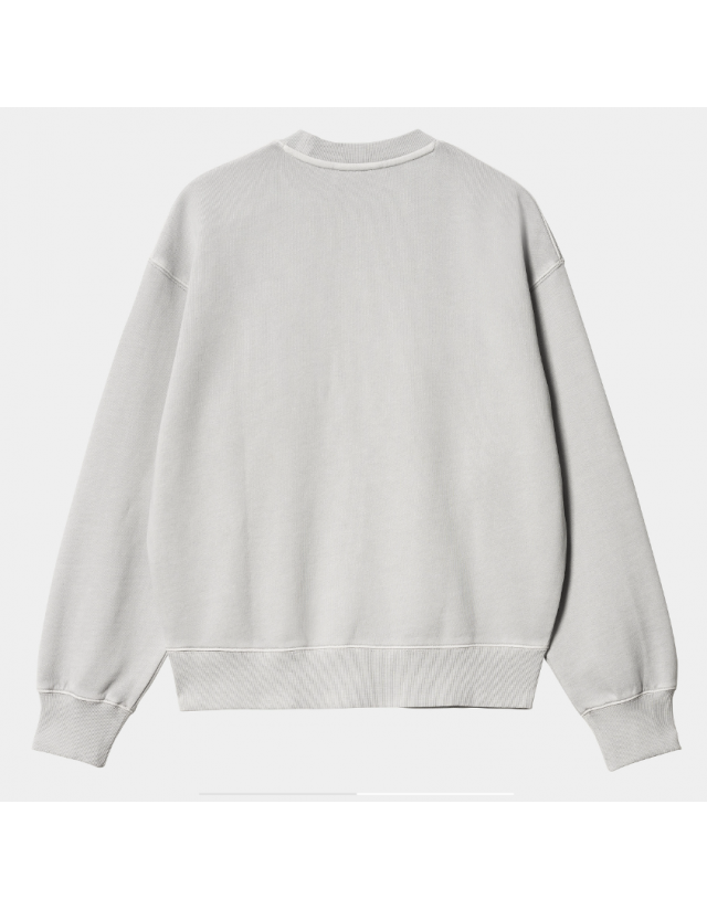 Carhartt Wip W' Nelson Sweatshirt - Sonic Silver - Damen Sweatshirt  - Cover Photo 2