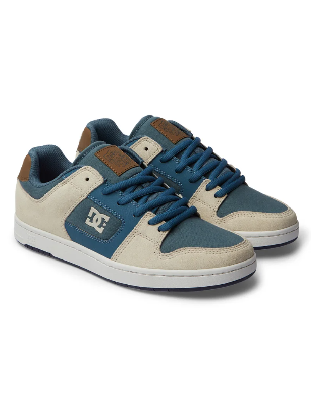 Dc Shoes Manteca 4 - Grey / Blue / White - Chaussures De Skate  - Cover Photo 1