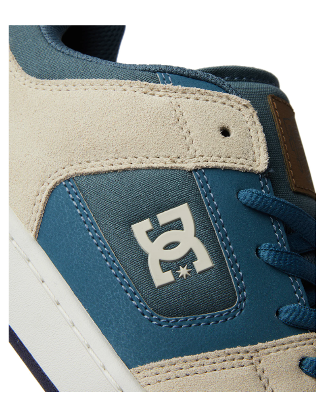 Dc Shoes Manteca 4 - Grey / Blue / White - Chaussures De Skate  - Cover Photo 2