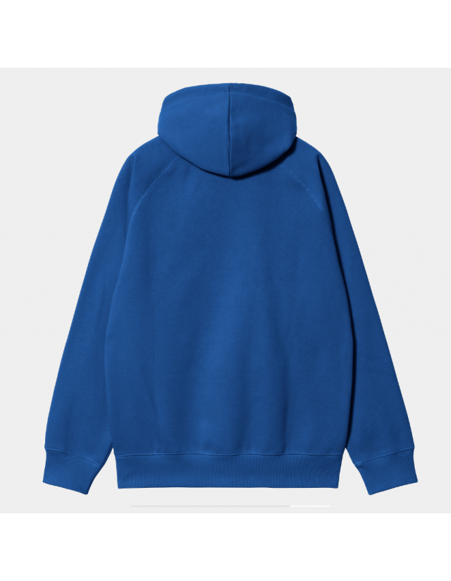 Carhartt Wip Hooded Chase Sweat - Acapulco / Gold - Men's Sweatshirt  - Cover Photo 2