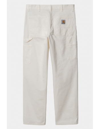 Carhartt WIP Single Knee Pant - Off White - Men's Pants - Miniature Photo 1