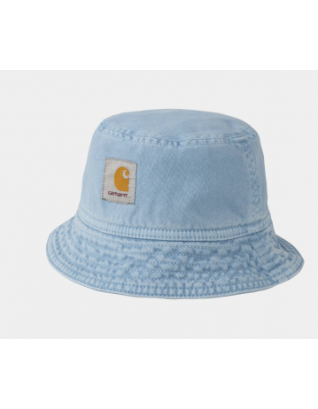 Carhartt Wip Garrison Bucket Hat - Frosted Blue Stone Dyed - Product Photo 1