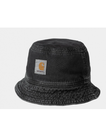 Carhartt WIP Garrison Bucket Hat - Black Stone Dyed - Zubehör - Miniature Photo 1