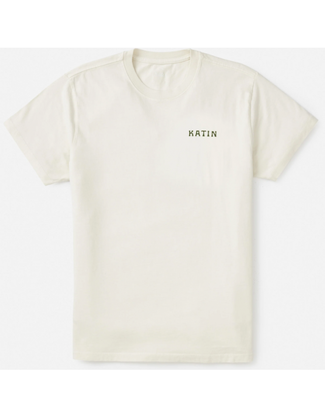 Katin Usa Vista Tee - Vintage White - T-Shirt Homme  - Cover Photo 1
