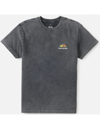 Katin USA Lagoon Tee - Black sand wash - Men's T-Shirt - Miniature Photo 2