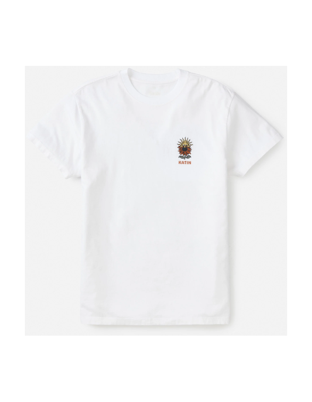 Katin Usa Boys Pollen Tee - White - T-Shirt Enfant  - Cover Photo 2
