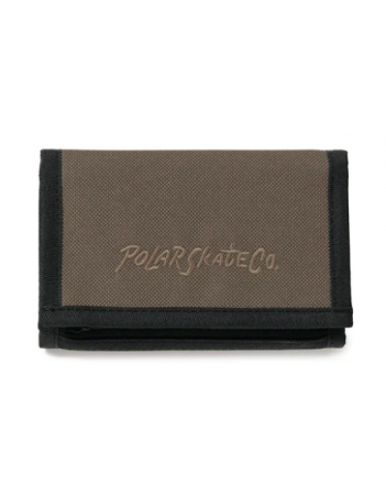 Polar Skate Co Key wallet surf logo - Grey Brown - Wallet - Miniature Photo 1