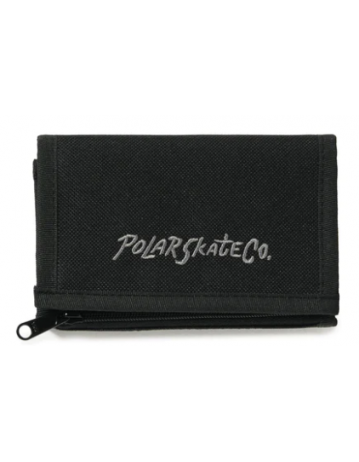 Polar Skate Co Key Wallet Surf Logo - Black - Product Photo 1